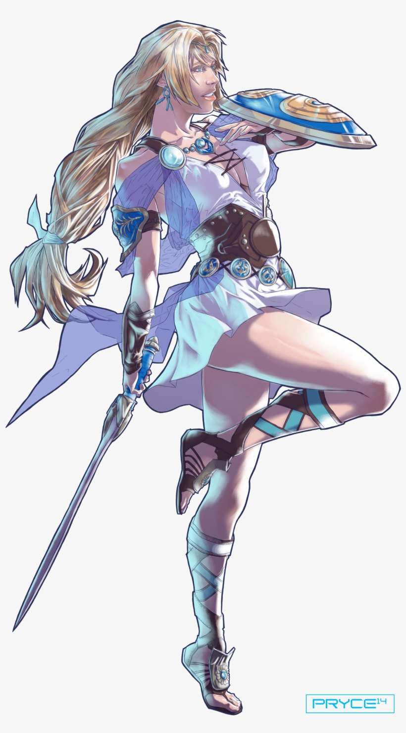 Sophitia Soulcalibur Art By Jamal Campbell - Sophitia Soul Calibur Art, transparent png #3324605