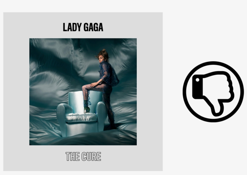 Cure Thumb Down - Lady Gaga The Cure Mp3, transparent png #3324725