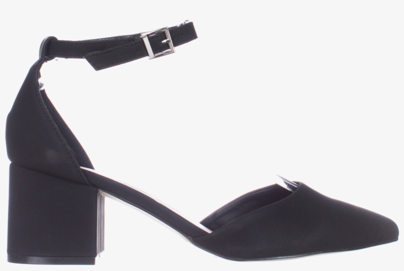 Call It Spring Trivio Ankle Strap Heels Black 4 - Call It Spring Trivio Ankle Strap Block Heel Sandals,, transparent png #3324908