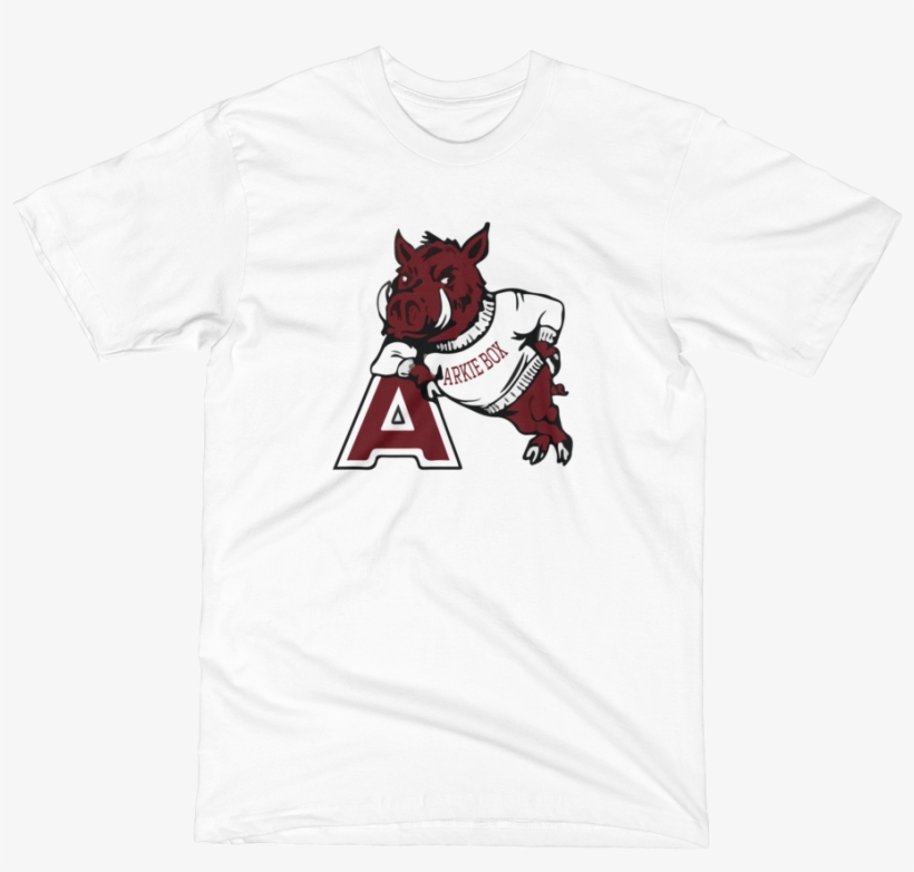 Classic Retro Razorback Tee - Ncaa University Of Arkansas Razorbacks 4x4 Perfect, transparent png #3325083
