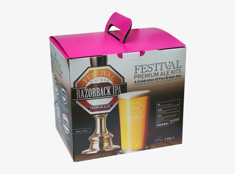 Festival Premium Ale - Festival Premium Razorback Ipa 3.6kg - Home Brew, transparent png #3325388