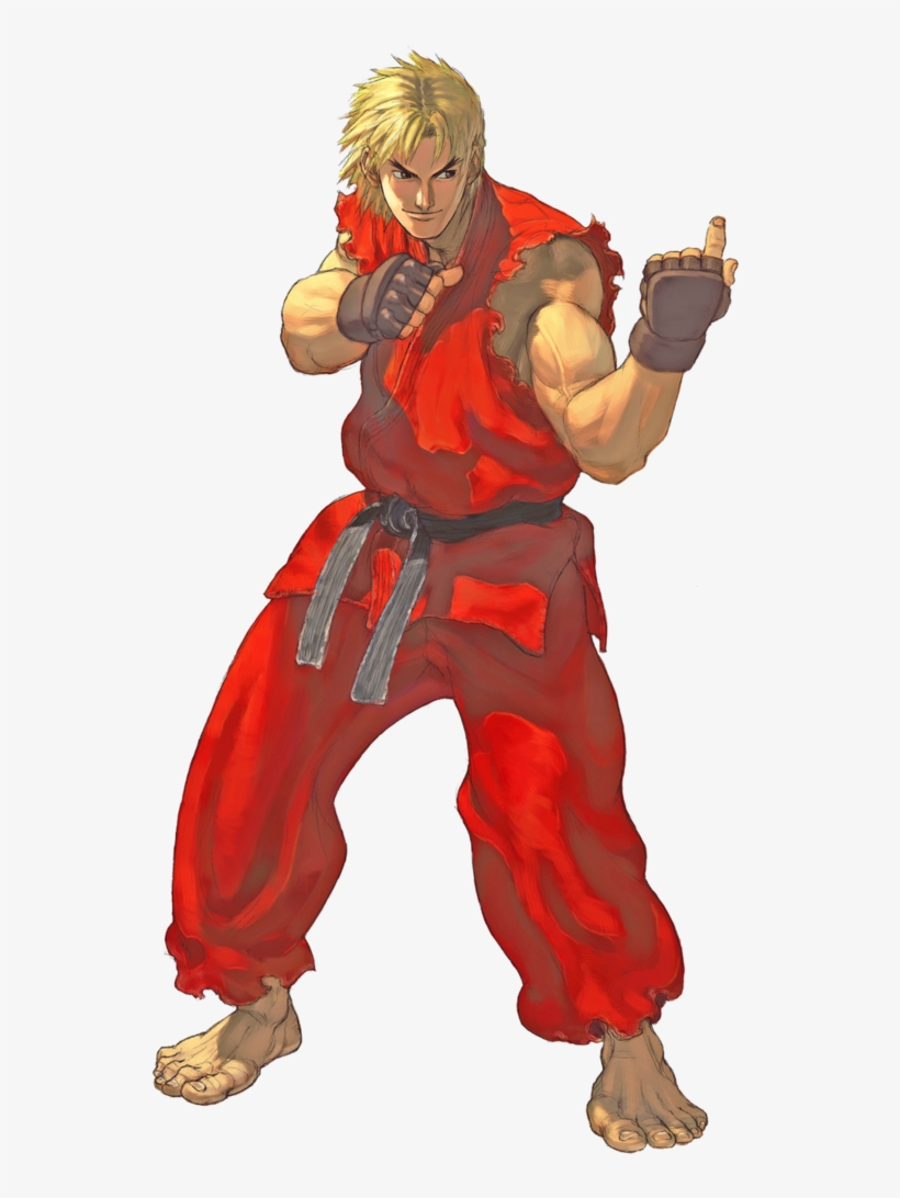 Street Fighter Iii 3rd Strike Ken By Hes6789-d8zgg1j - Ken Street Fighter, transparent png #3325440