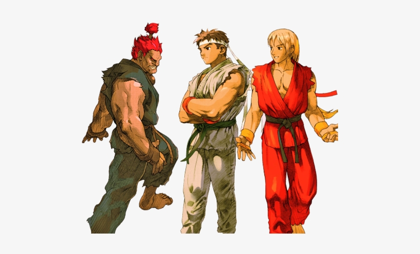 Transparent Street Fighter Ken Ryu Marvel Vs Capcom - Marvel Vs. Capcom 2: New Age Of Heroes, transparent png #3325613