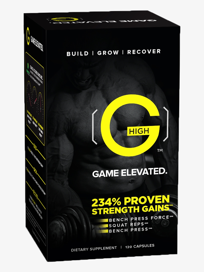High High G Muscle Booster, transparent png #3326401