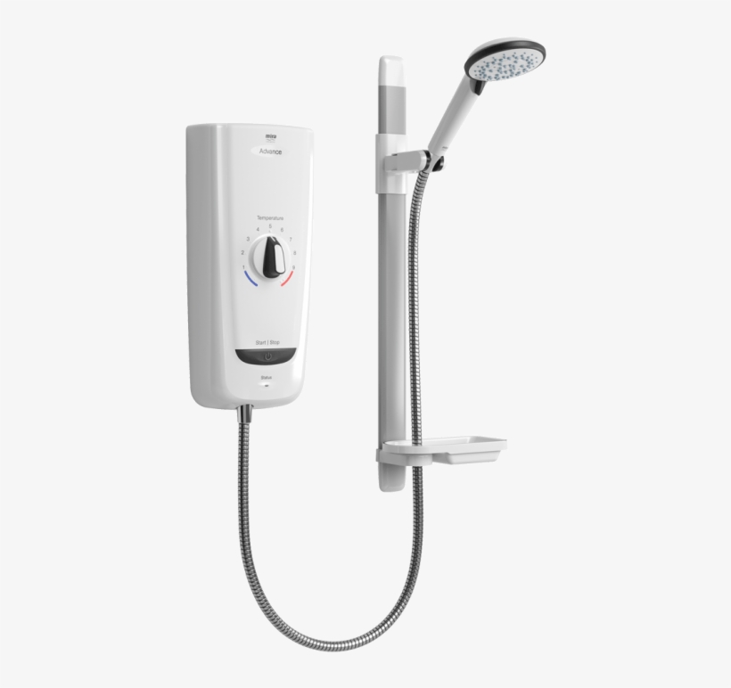 Mira Advance Thermostatic Electric Shower - Mira Advance Thermostatic Electric Shower - 9.8kw (1.1785.002), transparent png #3326460