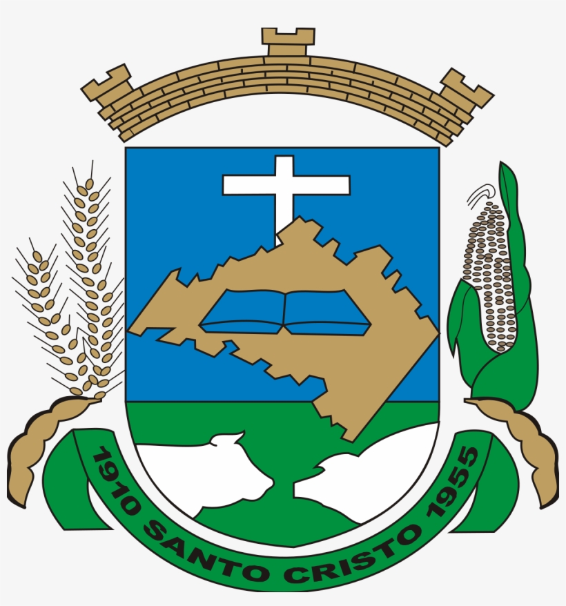 Flag: Rio Grande Do Sul S Santo Cristo City, Brazil, transparent png #3326662