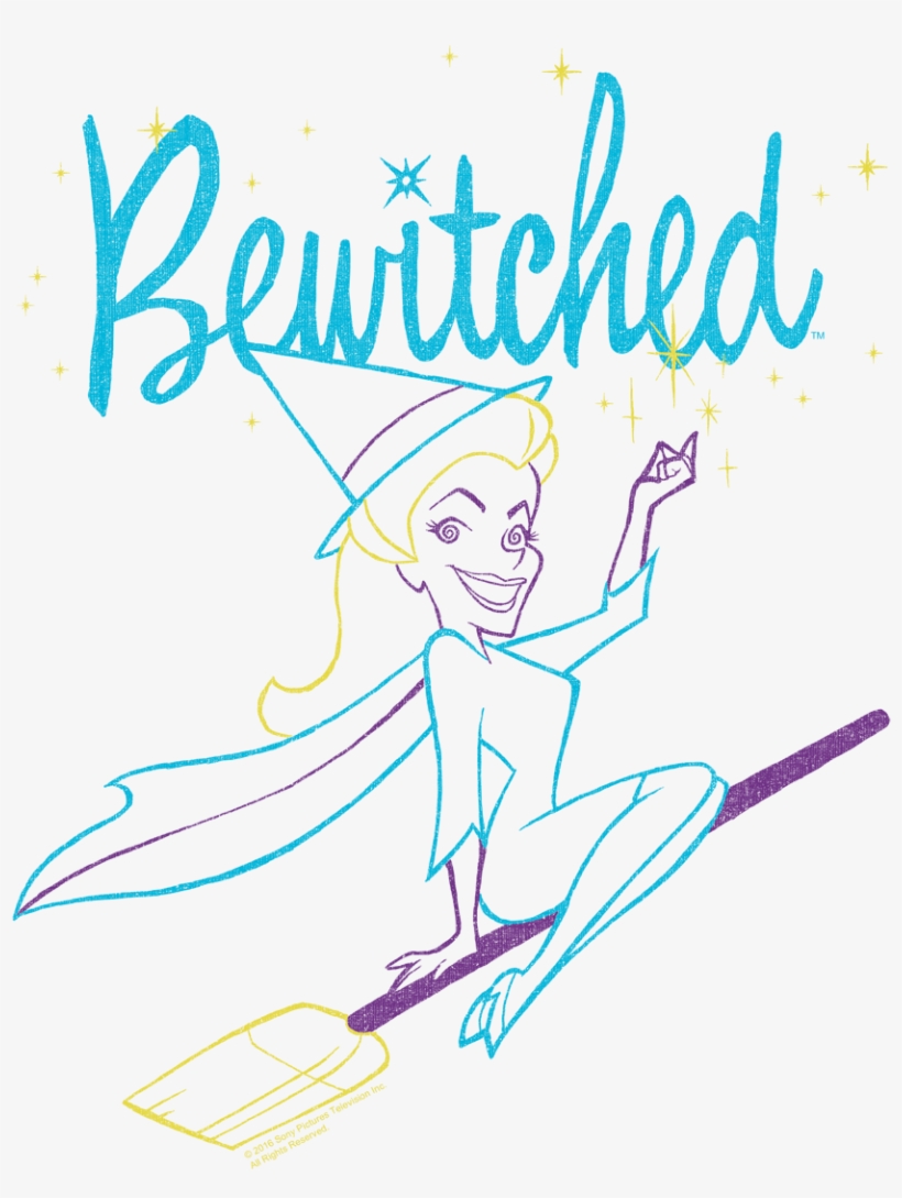 Bewitched Neon Lines Pullover Hoodie - Bewitched: The Complete Box Set (dvd), transparent png #3326973