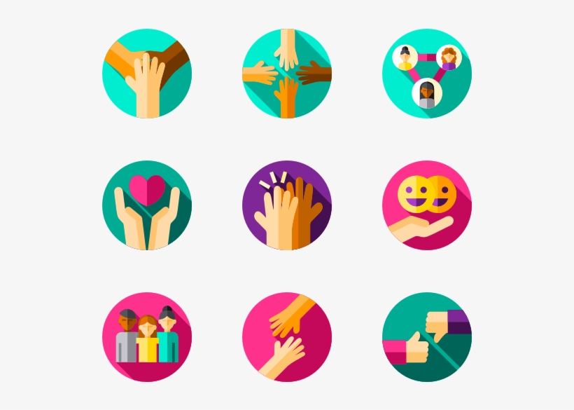 Friendship 40 Icons - Volunteer Icons, transparent png #3327044