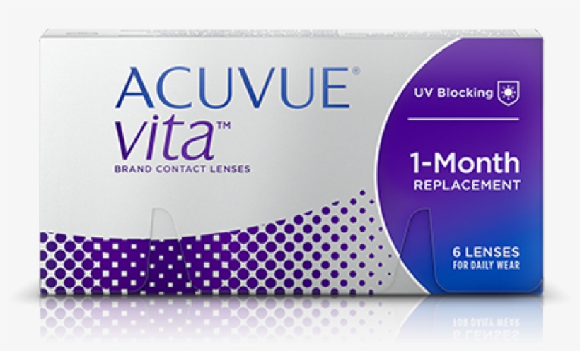 Acuvue® Vita® 6 Pack By Johnson & Johnson - Acuvue Vita Contact Lens, transparent png #3327133