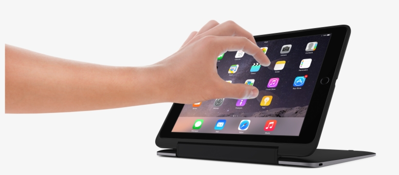 Gc14230e Air2 - Clamcase Pro Bluetooth Keyboard Case For Ipad Mini, transparent png #3327192