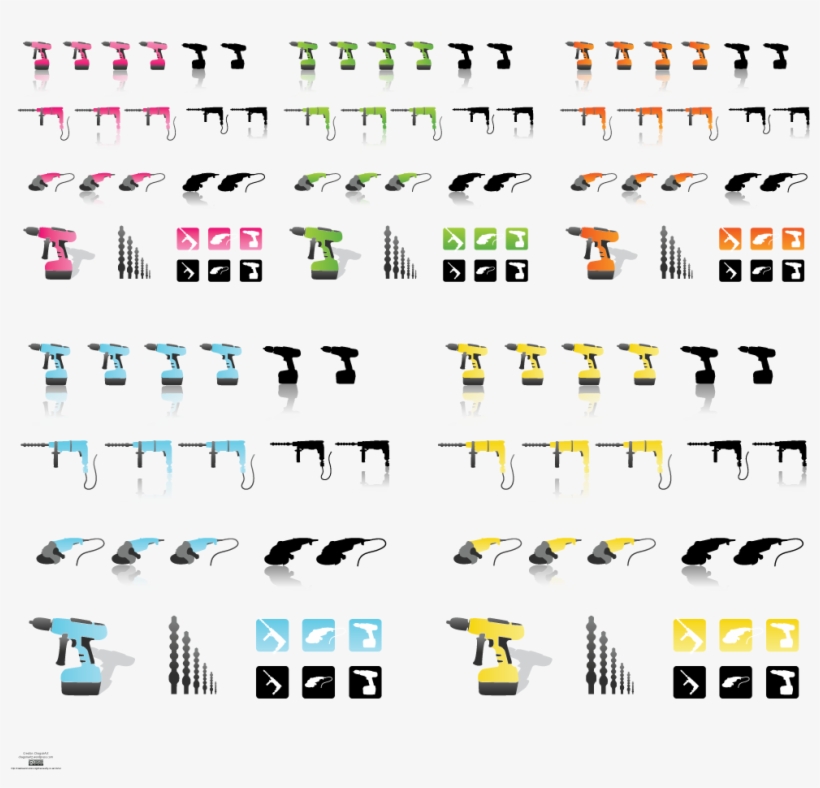 Vector Powertools Cs By Dragonart - Power Tools Clip Art, transparent png #3327259