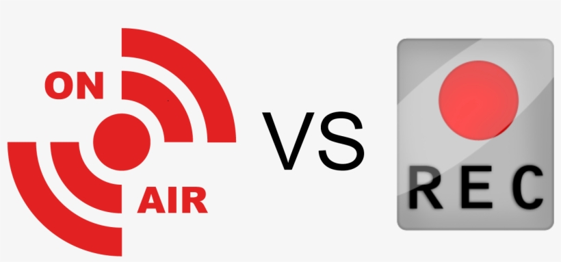 Podcast Vs Broadcast - Youtube Live Logo Png, transparent png #3327285