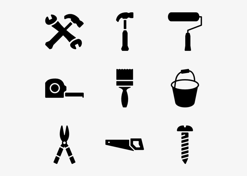 Tools - Home Maintenance Icons, transparent png #3327289
