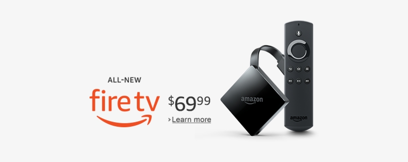 All-new Fire Tv - Amazon All-new Fire Tv With 4k Ultra Hd And Alexa Voice, transparent png #3327923