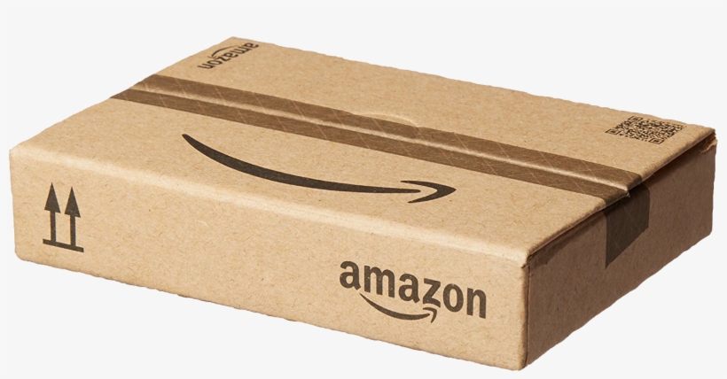 Amazon Amazonbox Box Shopping Delivery Gift Onlineshopp - Box Carton Amazon, transparent png #3328004