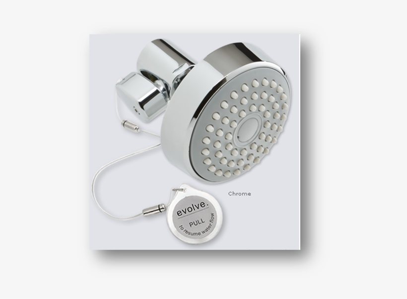 Evolve Shower Head Stock - Evolve Single Function Shower Head With Showerstart, transparent png #3328318