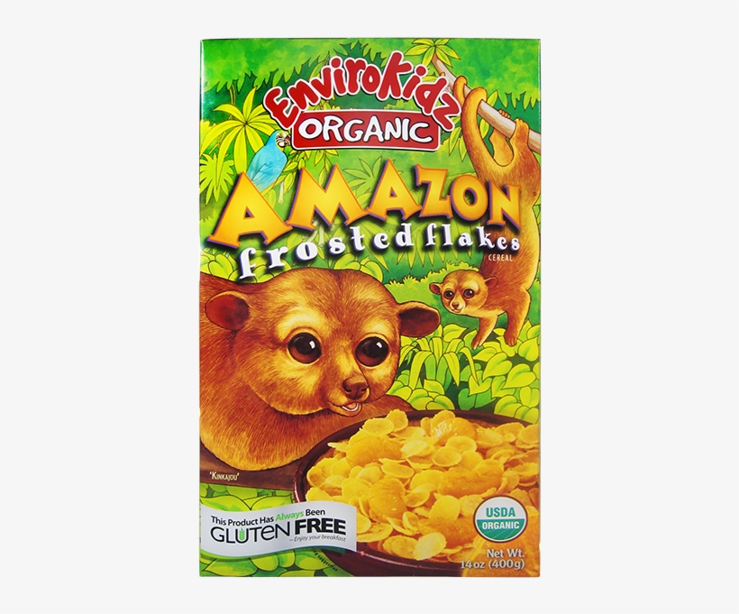 Envirokidz Organic Amazon Frosted Flakes Gluten Free - Nature's Path Organic - Envirokidz Organic Cereal Amazon, transparent png #3328346