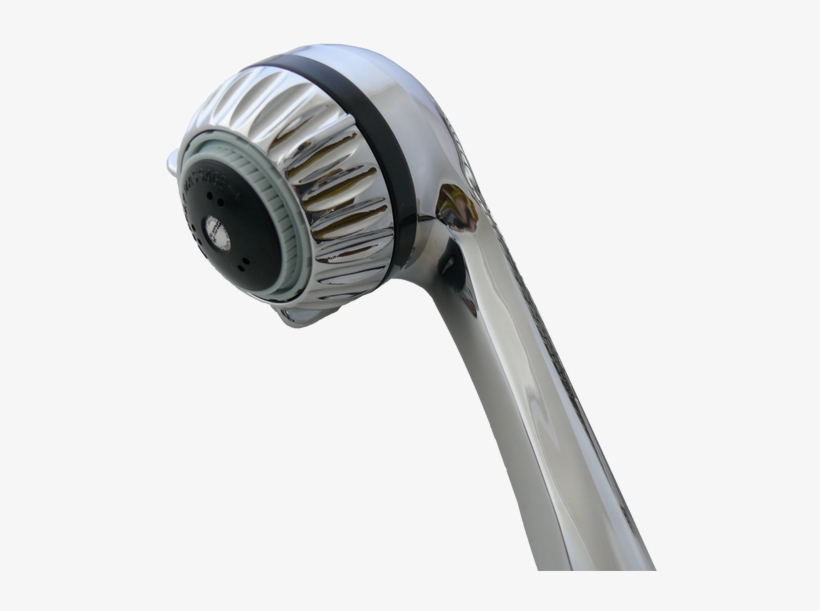 Hand Held Shower Head, Full Flow Model With 3 Luxurious - Water & Energy Savers 2.0 Chrome Hand Held Body, transparent png #3328479