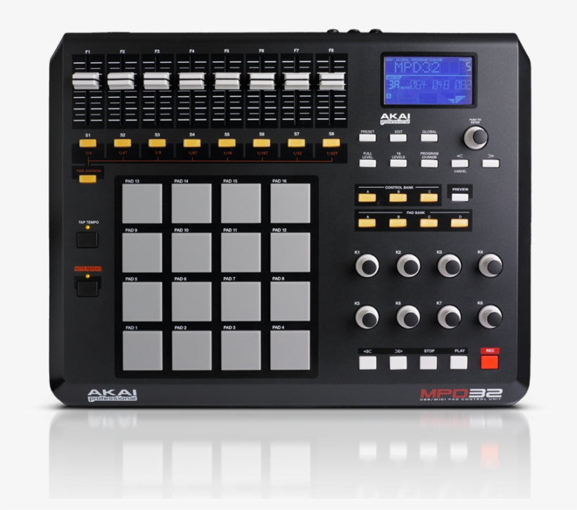 Akai Mpd32, transparent png #3328570