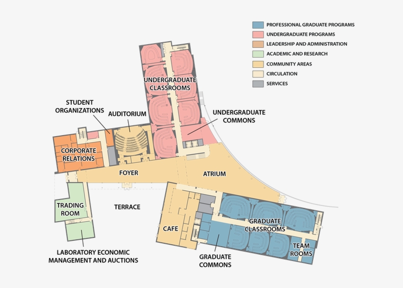 First Level Map Of The Smeal Business Building - Penn State Smeal College Of Business, transparent png #3328764