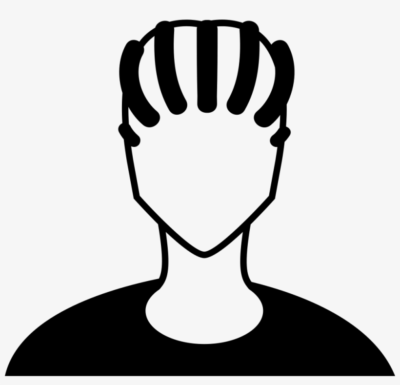 Person Close Up With Rasta Hair Style Comments - Vector Pelo Rastas, transparent png #3328976