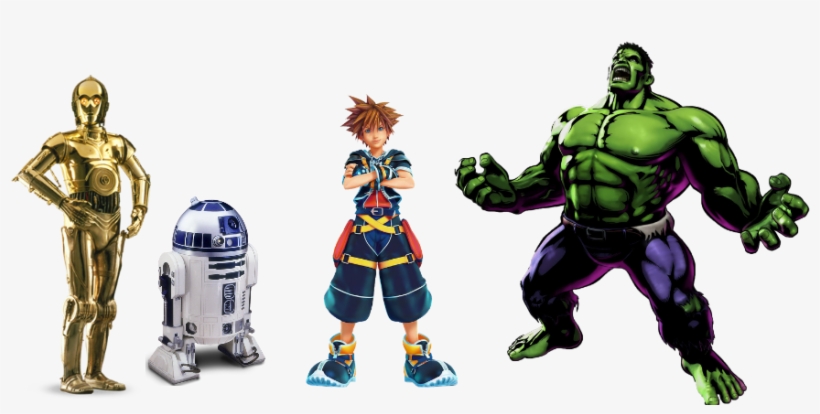 Sí, Kingdom Hearts 3 Podría Incluir Personajes De Star - Ultimate Marvel Vs Capcom 3 Hulk, transparent png #3329056