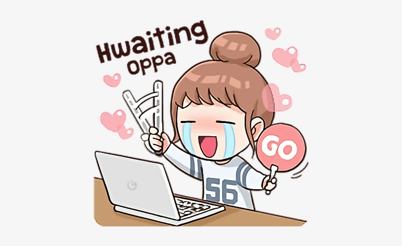 Hwaiting In Korean PNG Transparent Images Free Download