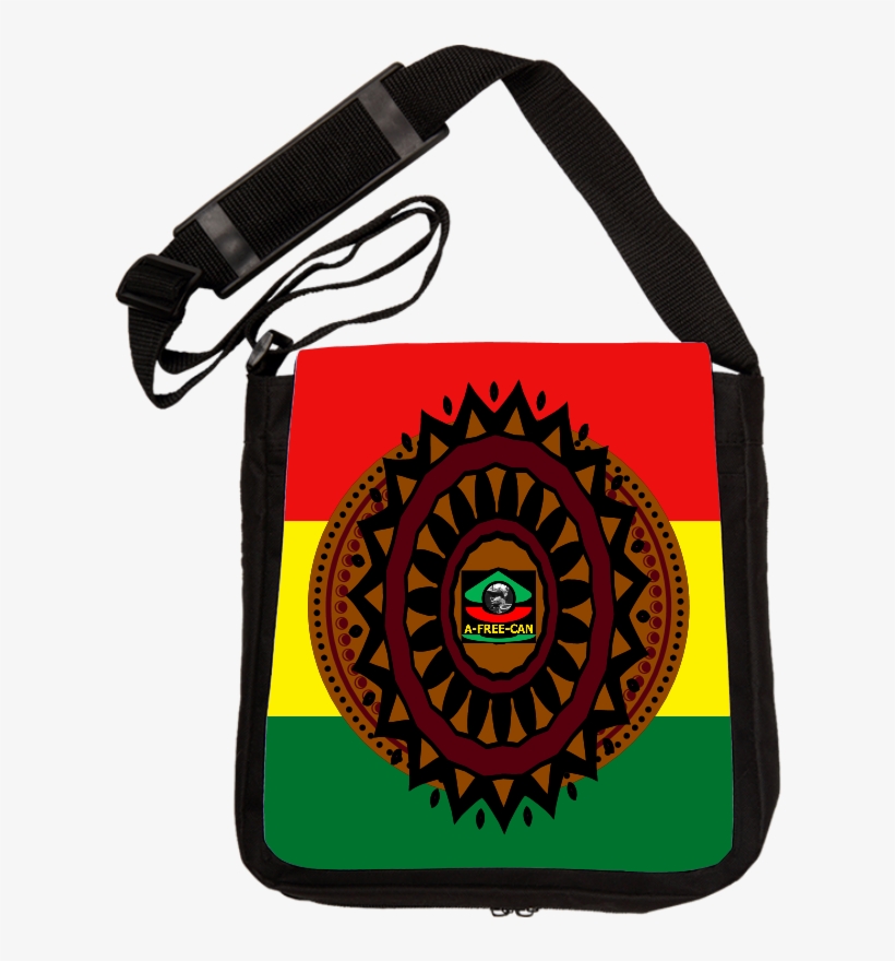 "mandala Rasta Flag" By - Bag, transparent png #3329261