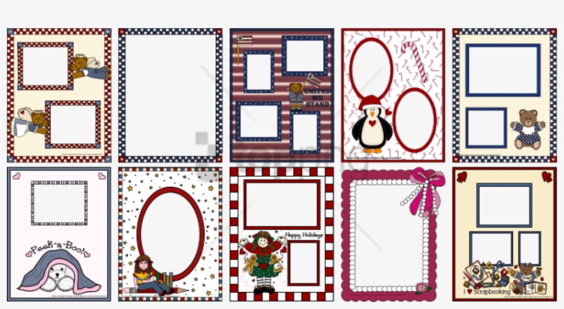 Seriously Printable Scrapbook Borders And Frames 2954 - Scrapbook Printable Frame, transparent png #3329618