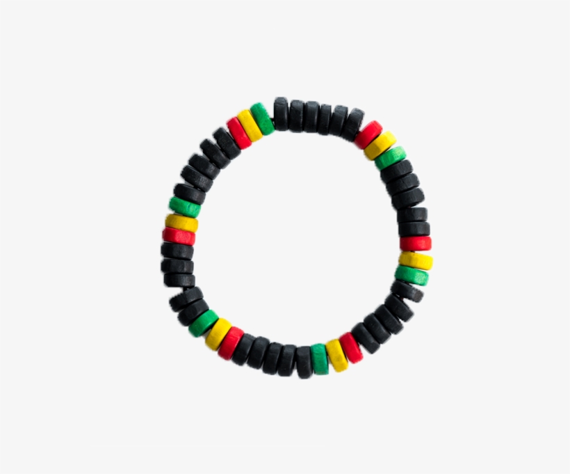 Rasta Beaded Bracelets - Bracelet, transparent png #3329821