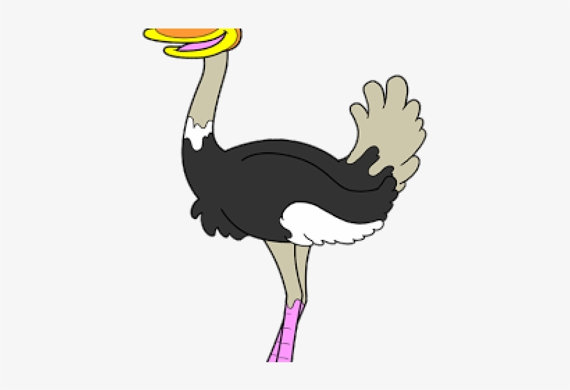 Cartoon Ostrich, transparent png #3329991