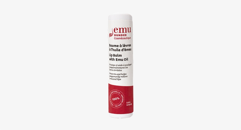 Try Our Natural Lip Balm Which Is Made From 100% Pure - Emu Oil, transparent png #3330369