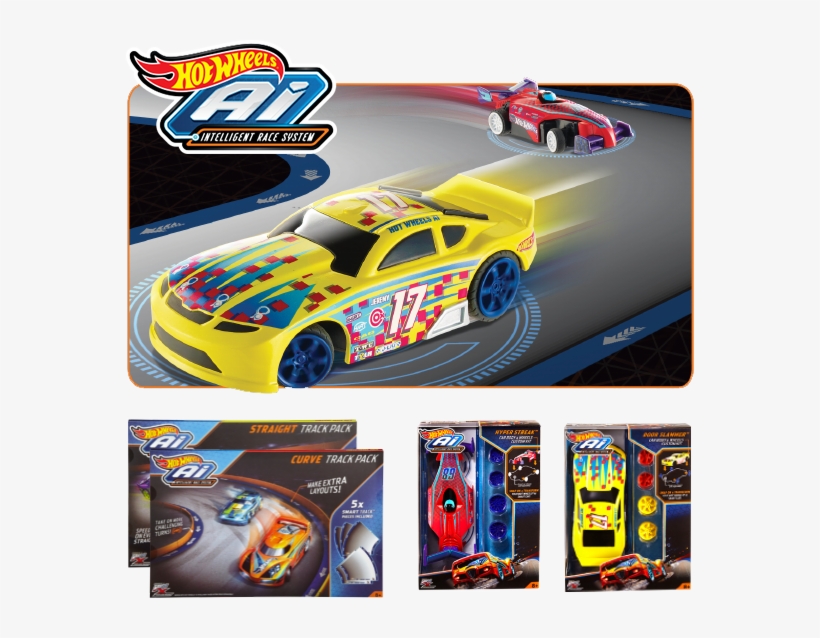 With New Ai Vehicle And Track Expansion Kits - Hot Wheels Ai Expansion Packs, transparent png #3330458
