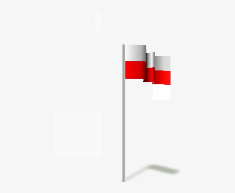 Free Vector Michaelin Flag Poland Wind Clip Art - Poland Flag Gif Png, transparent png #3331073