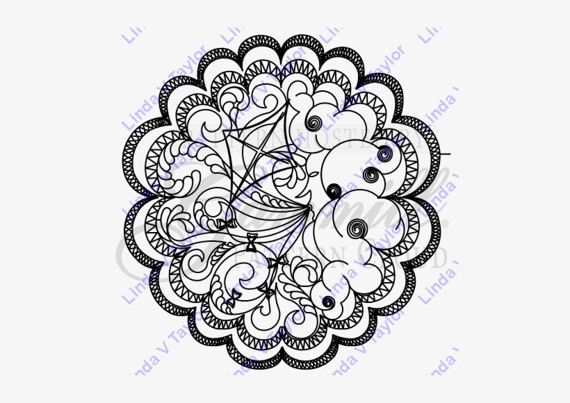 Lt March Wind Placemat Fancy - Pattern Search, transparent png #3331189