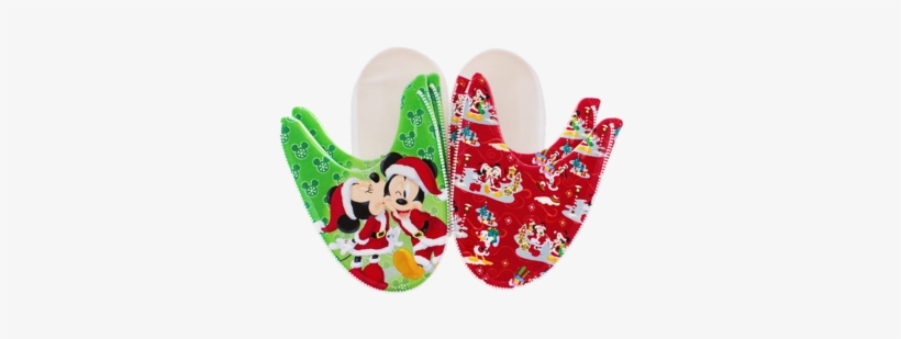 Mickey And Minnie Mix N Match Holiday Kiss Zlipperz - Mickey Mouse, transparent png #3332203