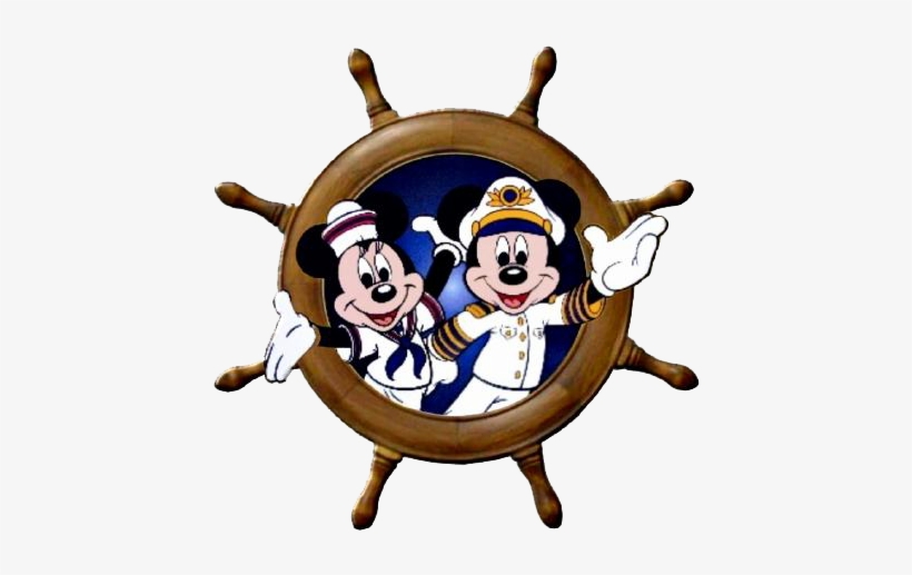 Mickey Mouse Clipart Captain - Ship Wheel, transparent png #3332299