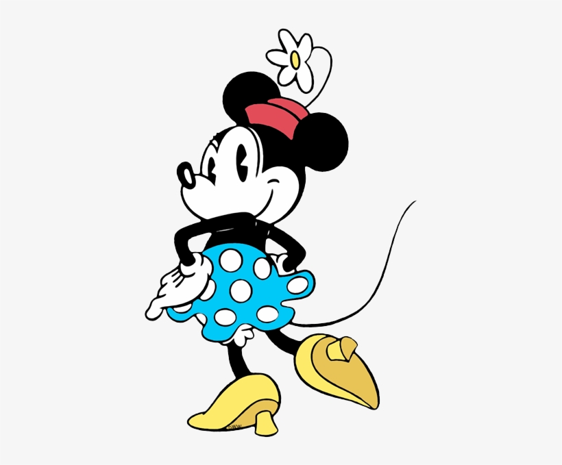 Classics Clipart Mickey Minnie - Vintage Clipart Mickey Mouse, transparent png #3332435