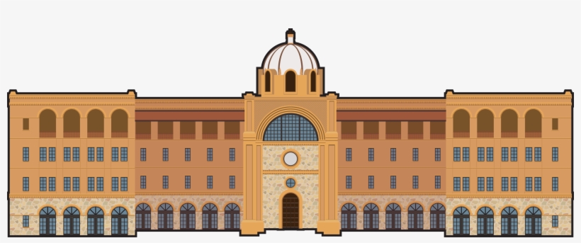 Central Academic Building Illustration - University Building Png, transparent png #3332780