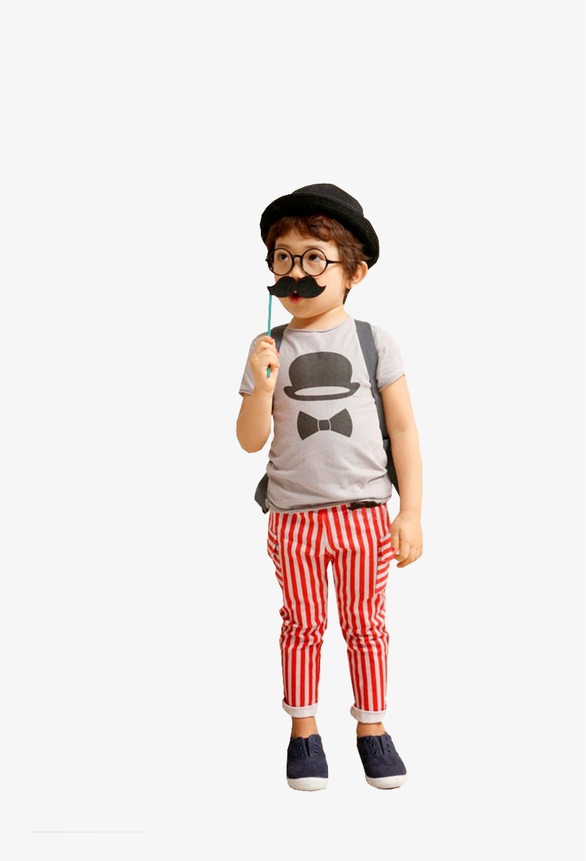 Young Boy With Moustache Png People Cutout, Cut Out - Skalgubbar Kids, transparent png #3333388