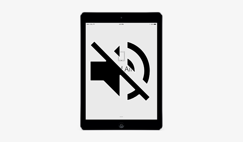Ipad Air Volume Button Repair Service - Icon, transparent png #3333779
