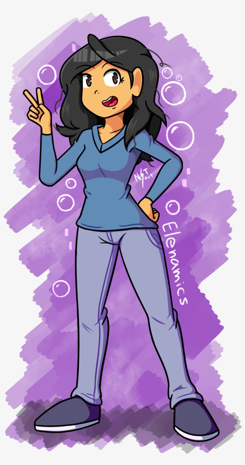 “un Pequeño Fanart Para La Artista Elenamics Porque - Drawing, transparent png #3334096