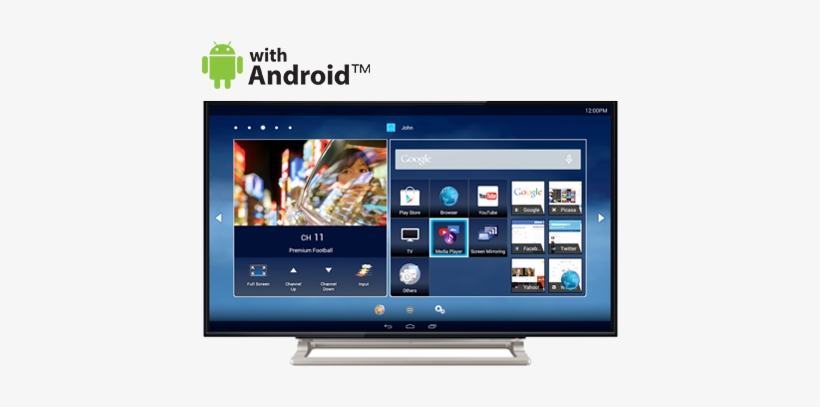 Smart Tv - Toshiba Smart Tv, transparent png #3334510