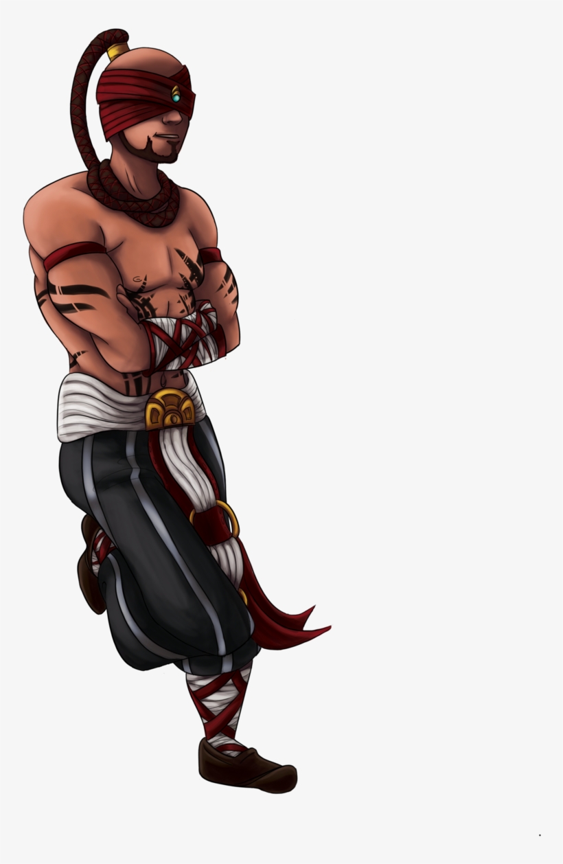 Lee Sin By Red-zephyr - Lee Sin Art Png, transparent png #3334877