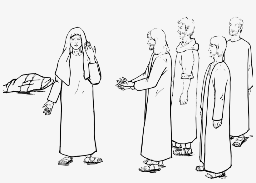 Bible Jesus Ccx - Mark 10 46 52 Clipart, transparent png #3335010