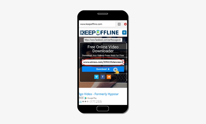 Vimeo Mobile 3 - Iphone, transparent png #3335400
