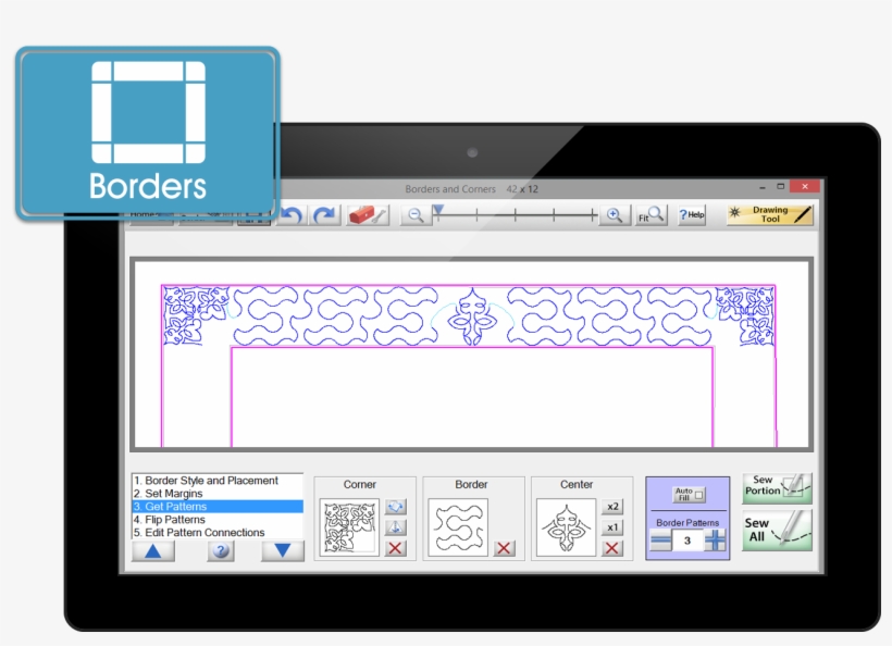Borders-old - Quilting, transparent png #3335791