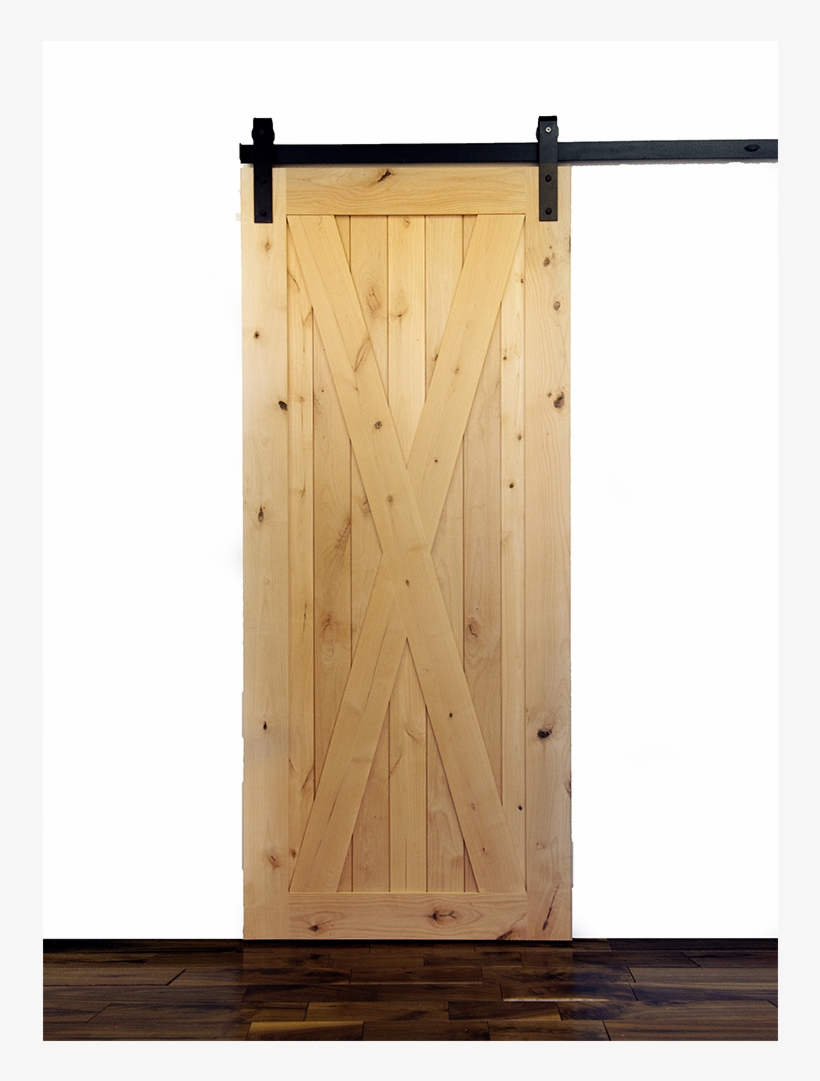 Krosswood Knotty Alder 1 Panel Single X Solid Wood - Barn Door Png, transparent png #3335792