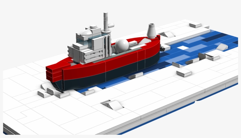 The Icebreaker - Lego Mini Cargo Ship, transparent png #3336234