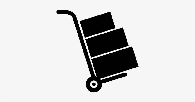 Dolly Icon Black 2 - Wholesale Icon, transparent png #3336495